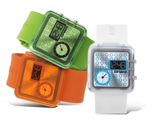 Something about these reminds me of one of the Nooka watches.